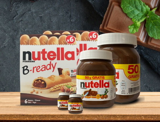 Nutella : Dein kostenloses Probierpaket